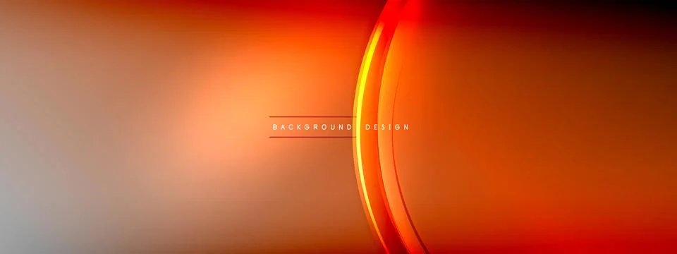 Vector abstract background - liquid transparent bubble shapes on fluid gradient Stock Illustration