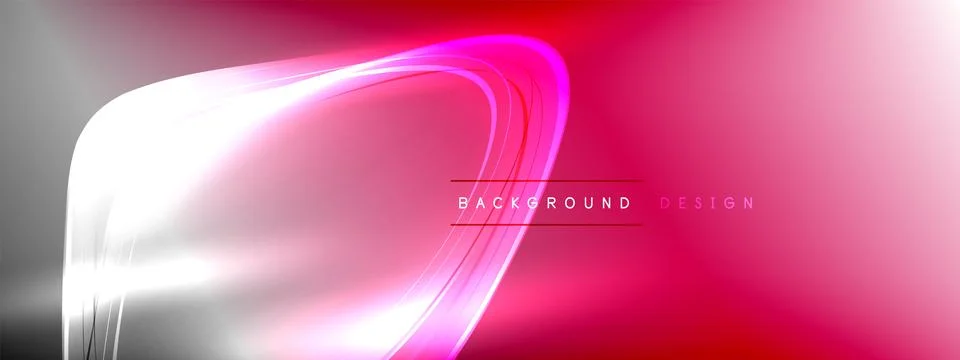 Vector abstract background - liquid transparent bubble shapes on fluid gradient Illustrazione stock