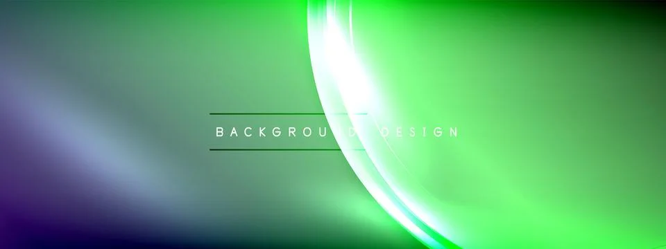 Vector abstract background - liquid transparent bubble shapes on fluid gradient Ilustración de archivo