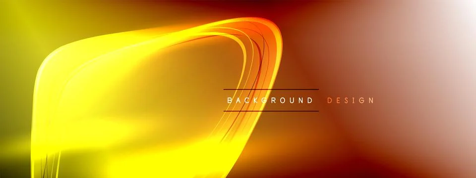 Vector abstract background - liquid transparent bubble shapes on fluid gradient Stockillustratie