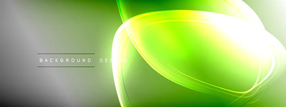 Vector abstract background - liquid transparent bubble shapes on fluid gradient Ilustración de archivo