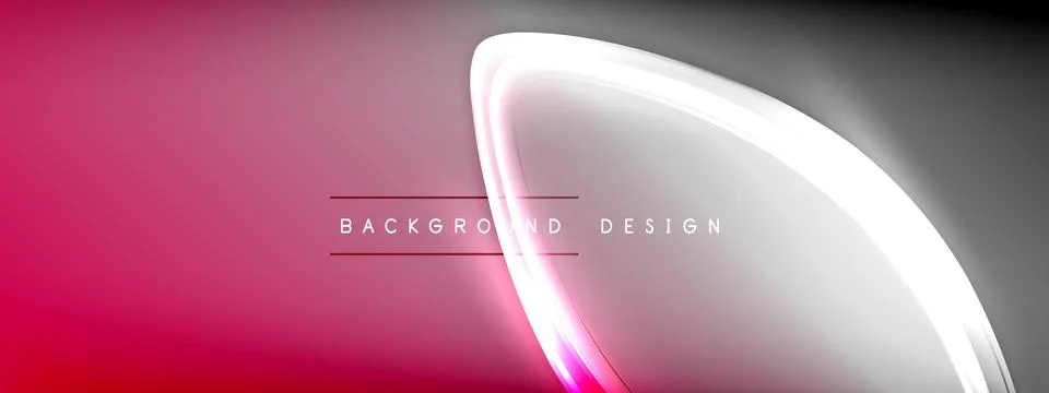Vector abstract background - liquid transparent bubble shapes on fluid gradient 스톡 일러스트