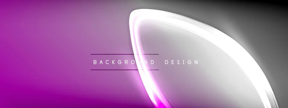 Vector abstract background - liquid transparent bubble shapes on fluid gradient Stock Illustration