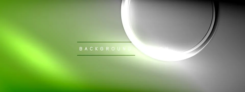 Vector abstract background - liquid transparent bubble shapes on fluid gradient Stock Illustration