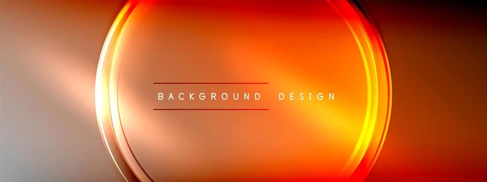 Vector abstract background - liquid transparent bubble shapes on fluid gradient Stock Illustration