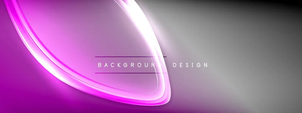 Vector abstract background - liquid transparent bubble shapes on fluid gradient Stock Illustration