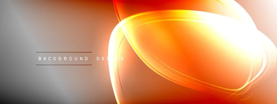 Vector abstract background - liquid transparent bubble shapes on fluid gradient Ilustración de archivo