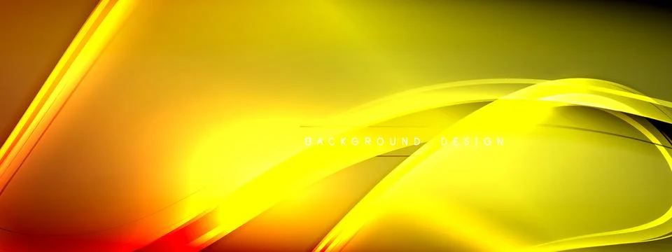 Vector abstract background - liquid transparent bubble shapes on fluid gradient Stock Illustration