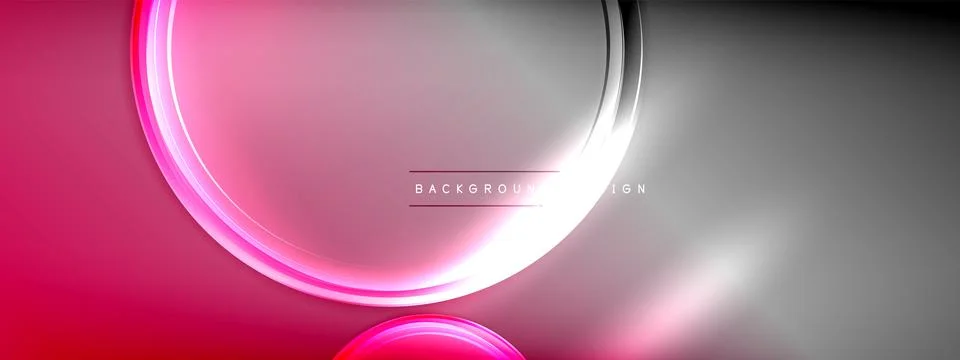 Vector abstract background - liquid transparent bubble shapes on fluid gradient Ilustración de archivo