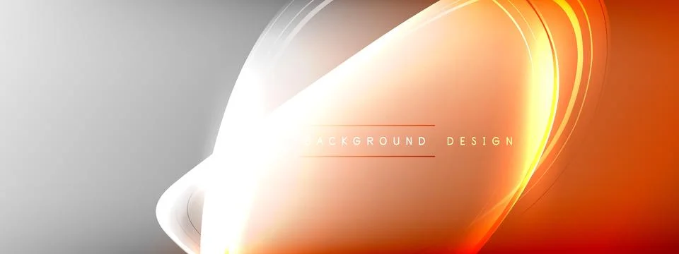 Vector abstract background - liquid transparent bubble shapes on fluid gradient Ilustración de archivo