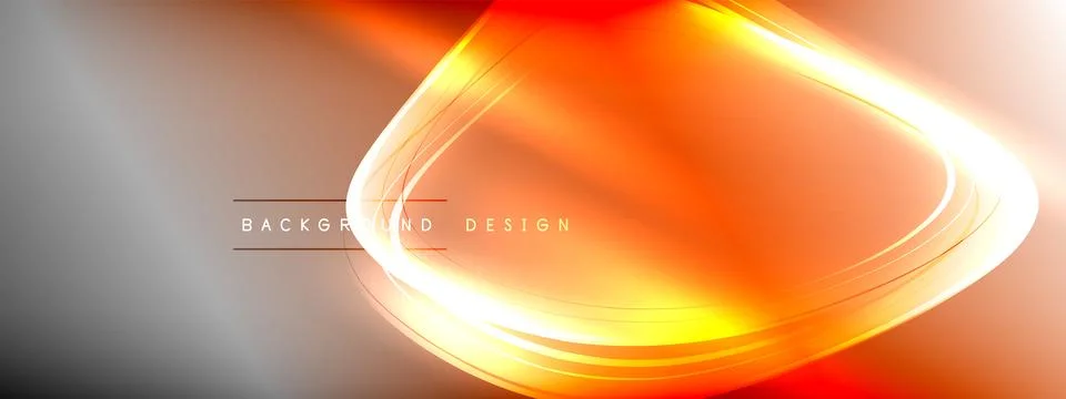 Vector abstract background - liquid transparent bubble shapes on fluid gradient 스톡 일러스트