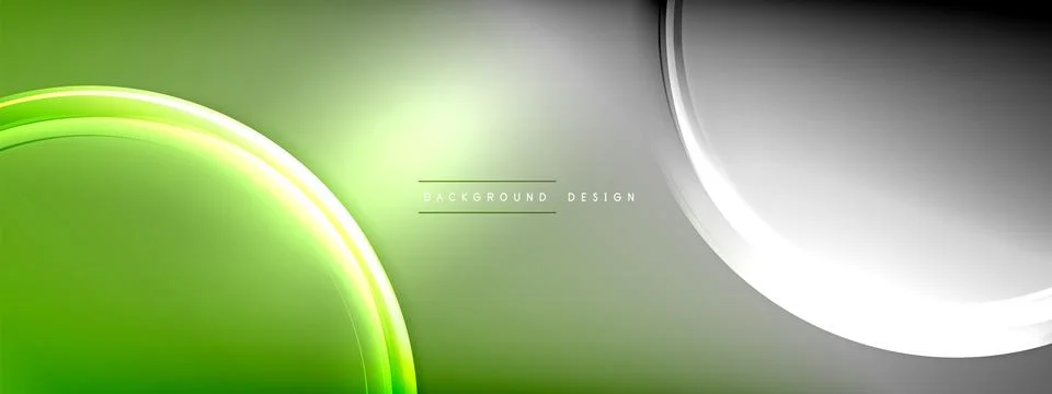 Vector abstract background - liquid transparent bubble shapes on fluid gradient Illustrazione stock