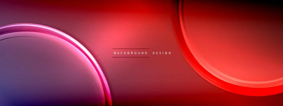 Vector abstract background - liquid transparent bubble shapes on fluid gradient Ilustración de archivo