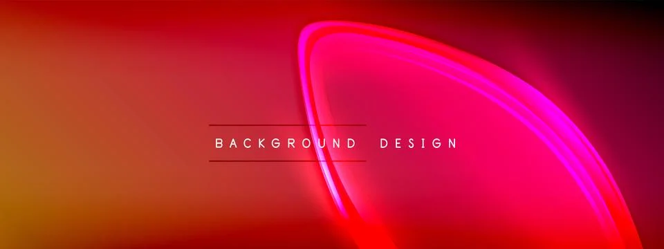 Vector abstract background - liquid transparent bubble shapes on fluid gradient Ilustración de archivo