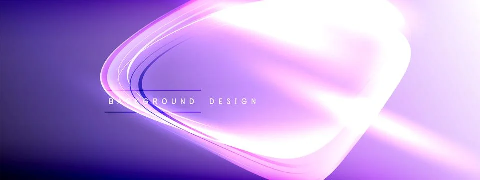 Vector abstract background - liquid transparent bubble shapes on fluid gradient 스톡 일러스트