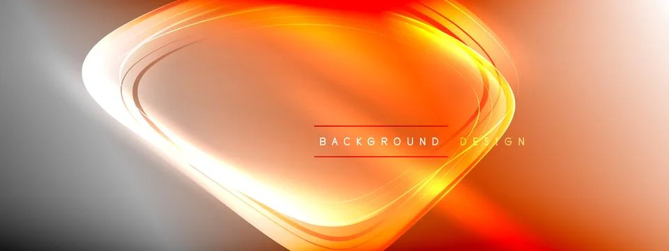 Vector abstract background - liquid transparent bubble shapes on fluid gradient Ilustración de archivo