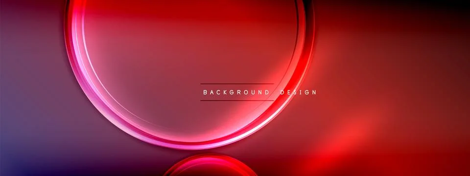 Vector abstract background - liquid transparent bubble shapes on fluid gradient 스톡 일러스트