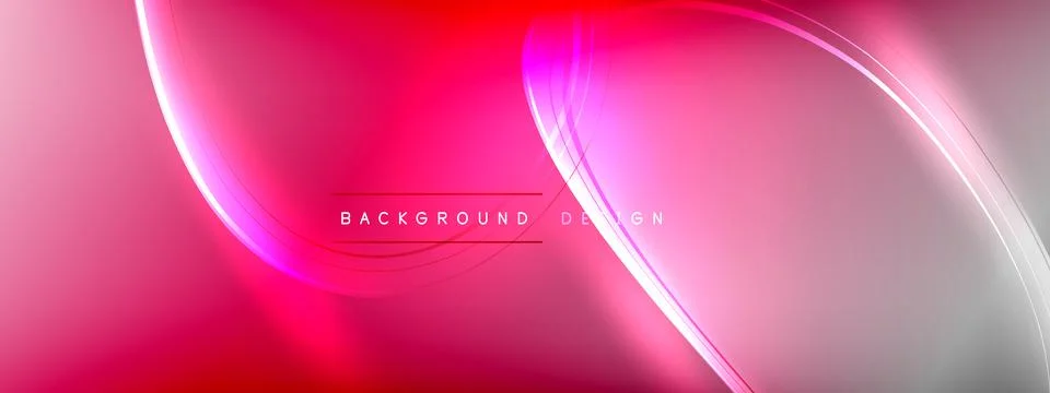 Vector abstract background - liquid transparent bubble shapes on fluid gradient Illustrazione stock