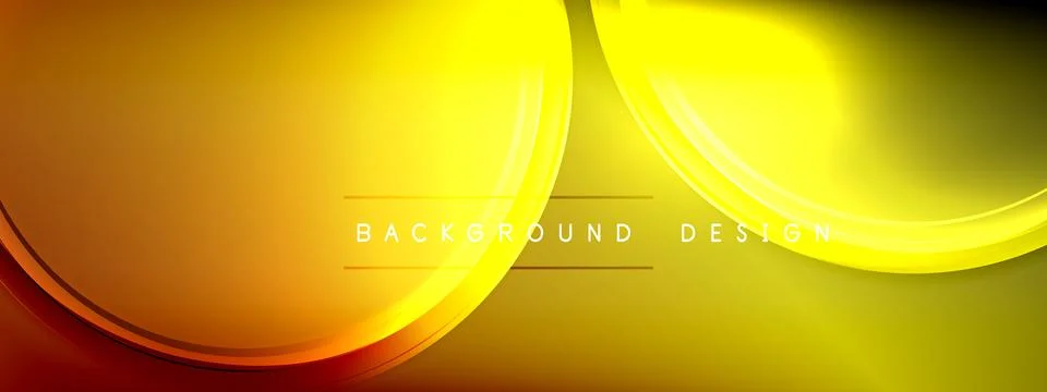 Vector abstract background - liquid transparent bubble shapes on fluid gradient 스톡 일러스트