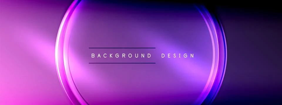 Vector abstract background - liquid transparent bubble shapes on fluid gradient イラスト素材