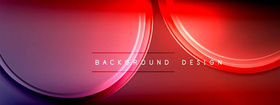 Vector abstract background - liquid transparent bubble shapes on fluid gradient Illustrazione stock