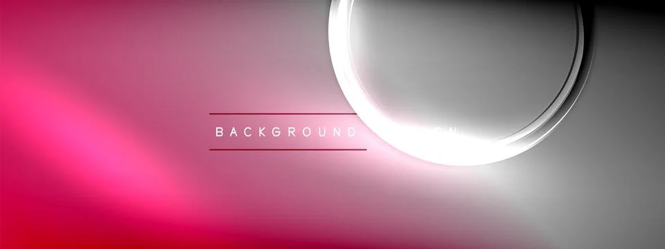 Vector abstract background - liquid transparent bubble shapes on fluid gradient Ilustración de archivo