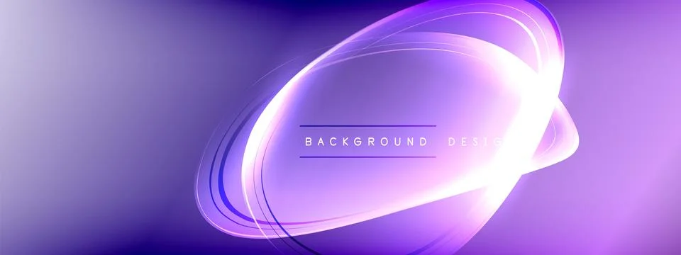 Vector abstract background - liquid transparent bubble shapes on fluid gradient Ilustración de archivo