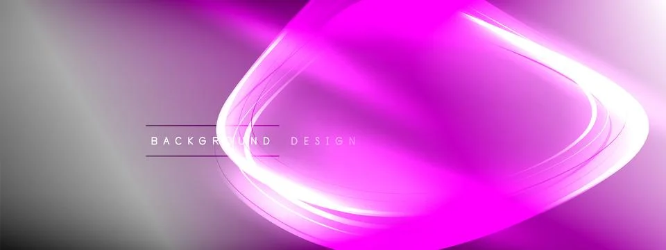 Vector abstract background - liquid transparent bubble shapes on fluid gradient Illustrazione stock