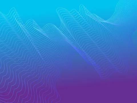 Vector Abstract background modern blue graphic. Illustrazione stock