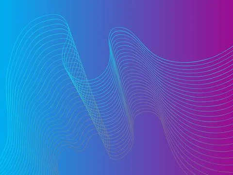 Vector Abstract background modern blue graphic. Stock Illustration