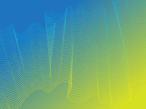 Vector Abstract background modern blue and green graphic. Stock Illustration