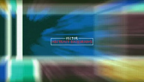 Vector abstract background mosaic composition Illustrazione stock