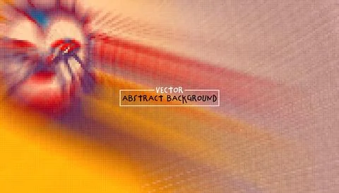 Vector abstract background mosaic composition Stock Illustration