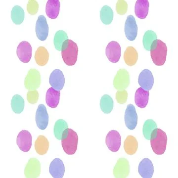 Vector abstract background multicolored shades circles on white Stock Illustration