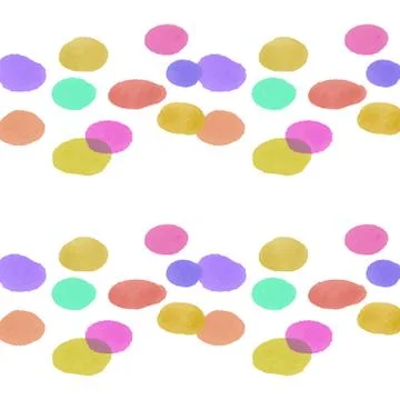 Vector abstract background multicolored shades circles on white Stock Illustration