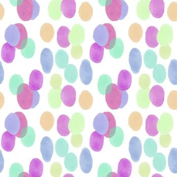 Vector abstract background multicolored shades circles on white Stock Illustration