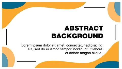 Vector abstract background with place for your text. Template for advertising. Stock Illustration