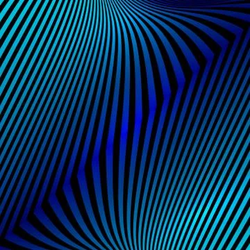 Vector abstract background with stripes Stock Illustration