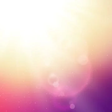 Vector abstract background with summer sun and lens flares Stock Illustration
