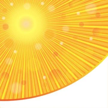 Vector abstract background. Sun rays. Sunlight. Stock Illustration
