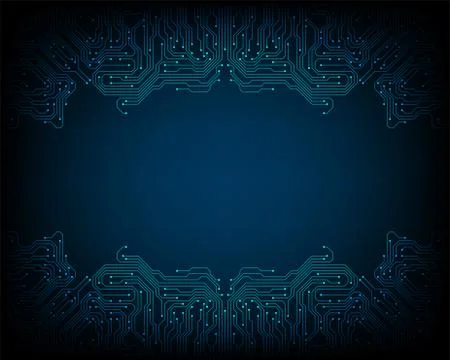 Vector abstract background technology circuit design. Stock Illustration