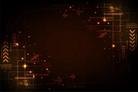 Vector abstract background technology circuit design. Stock Illustration