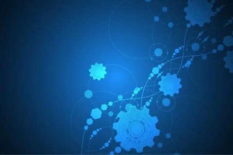 Vector abstract background technology concept. Stock-Illustration