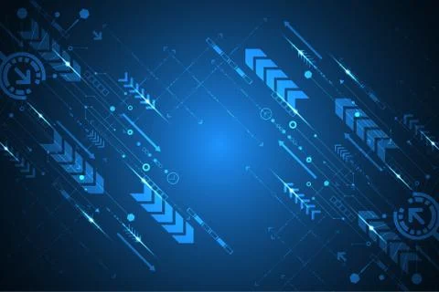 Vector abstract background technology concept. Stock Illustration