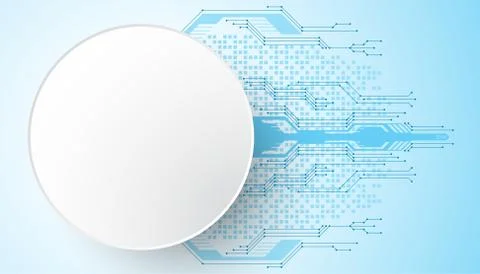 Vector abstract background technology concept. Stock-Illustration