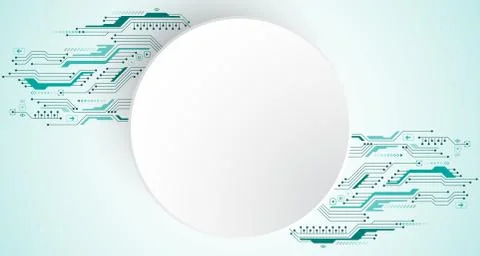 Vector abstract background technology concept. Stock Illustration