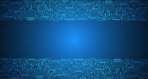 Vector abstract background technology concept. Illustrazione stock