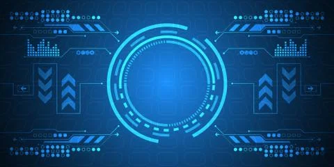 Vector abstract background technology concept. Stockillustratie