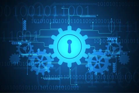 Vector abstract background technology concept. Stock-Illustration