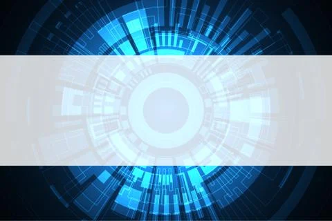 Vector abstract background technology concept. Stock Illustration